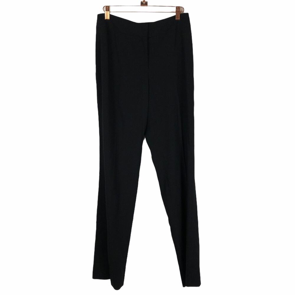 AKRIS PUNTO Black Wool Trouser Pants 6 Career
